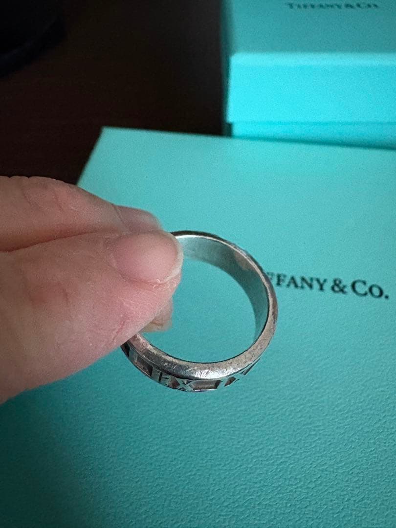 Tiffany シルバー アトラスリング