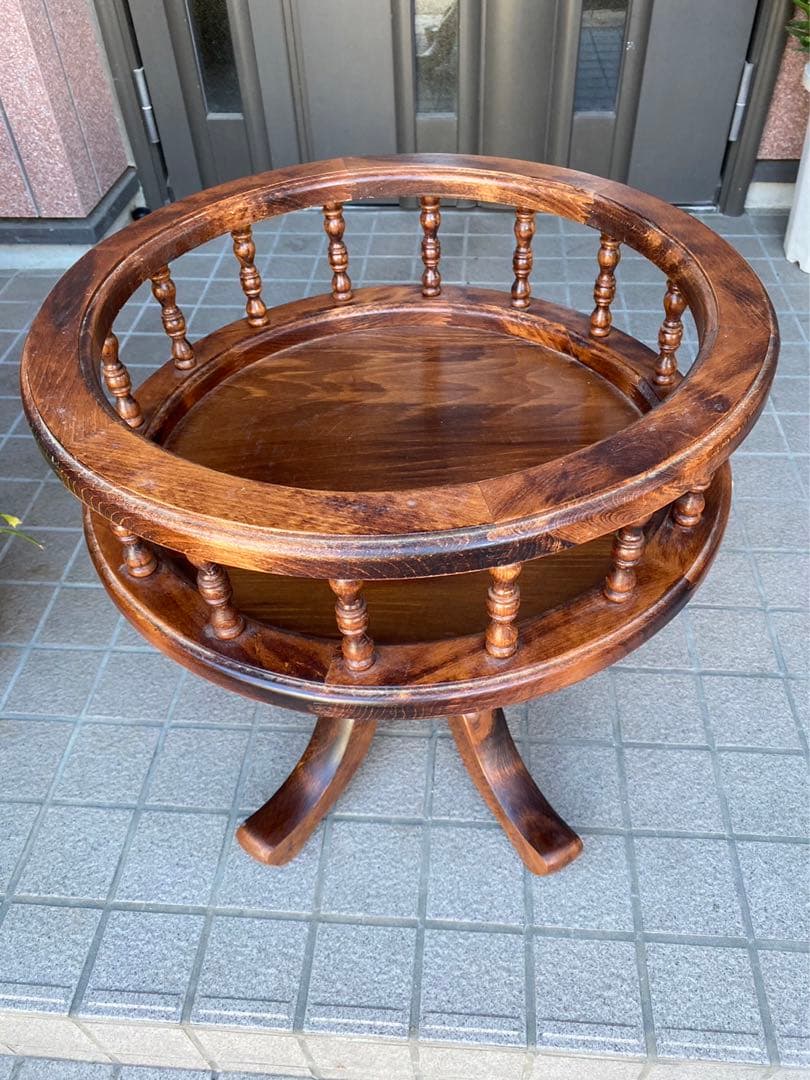 木製・飾り台.オブジェ .置物・レトロ&アンティーク! 希少!