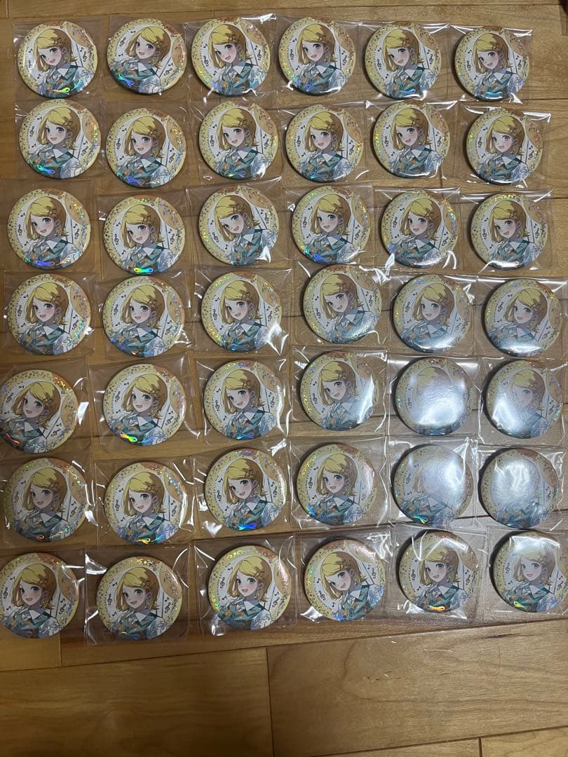 プロセカ 感謝祭 鏡音リン 缶バッジ 42点 まとめ売り