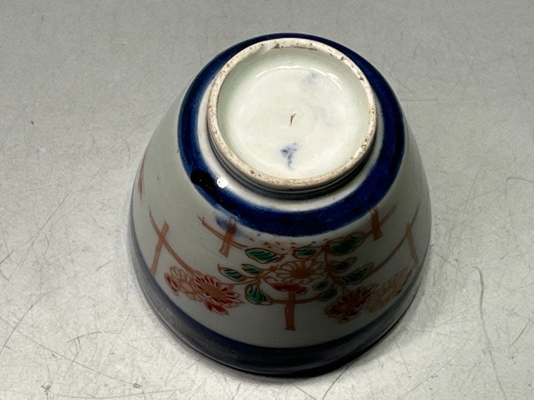 時代　柿右衛門様式　そば猪口　5客