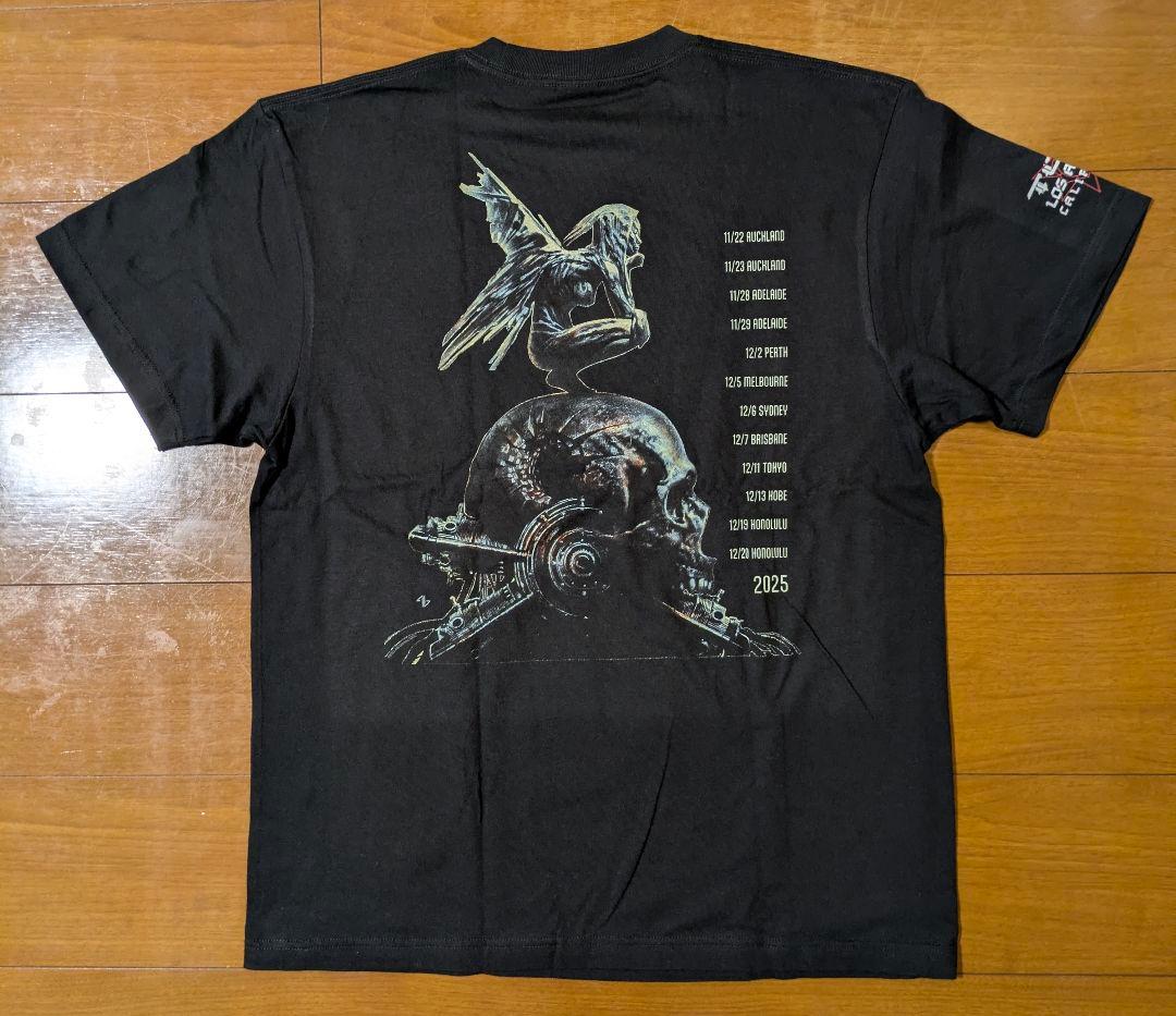 【未着用】TOOL 2025 ツアー Tシャツ Lフライヤー付