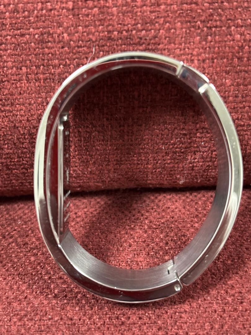 BURBERRY 金属ベルト チェック柄