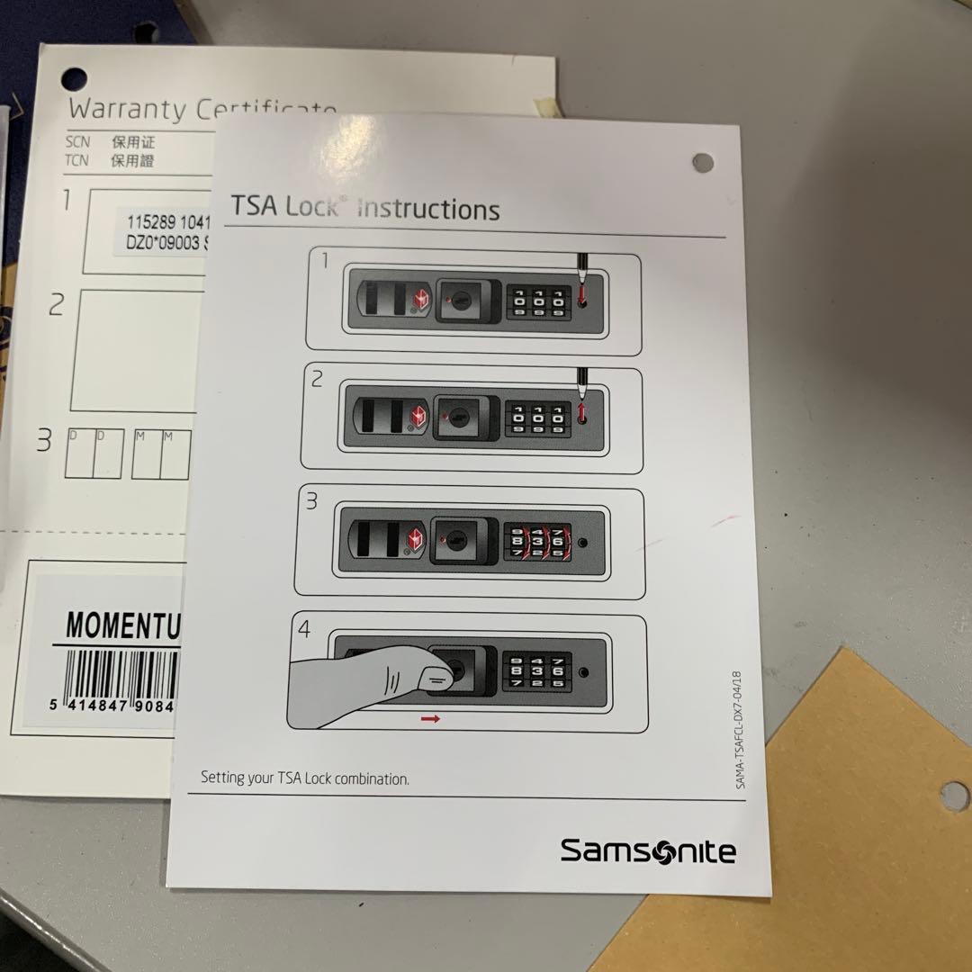サムソナイト　スーツケース モメンタス 106L 77cm