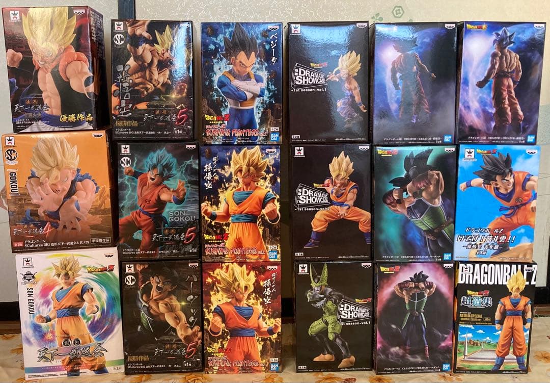 ドラゴンボール各種フィギュアまとめ売り18体セット