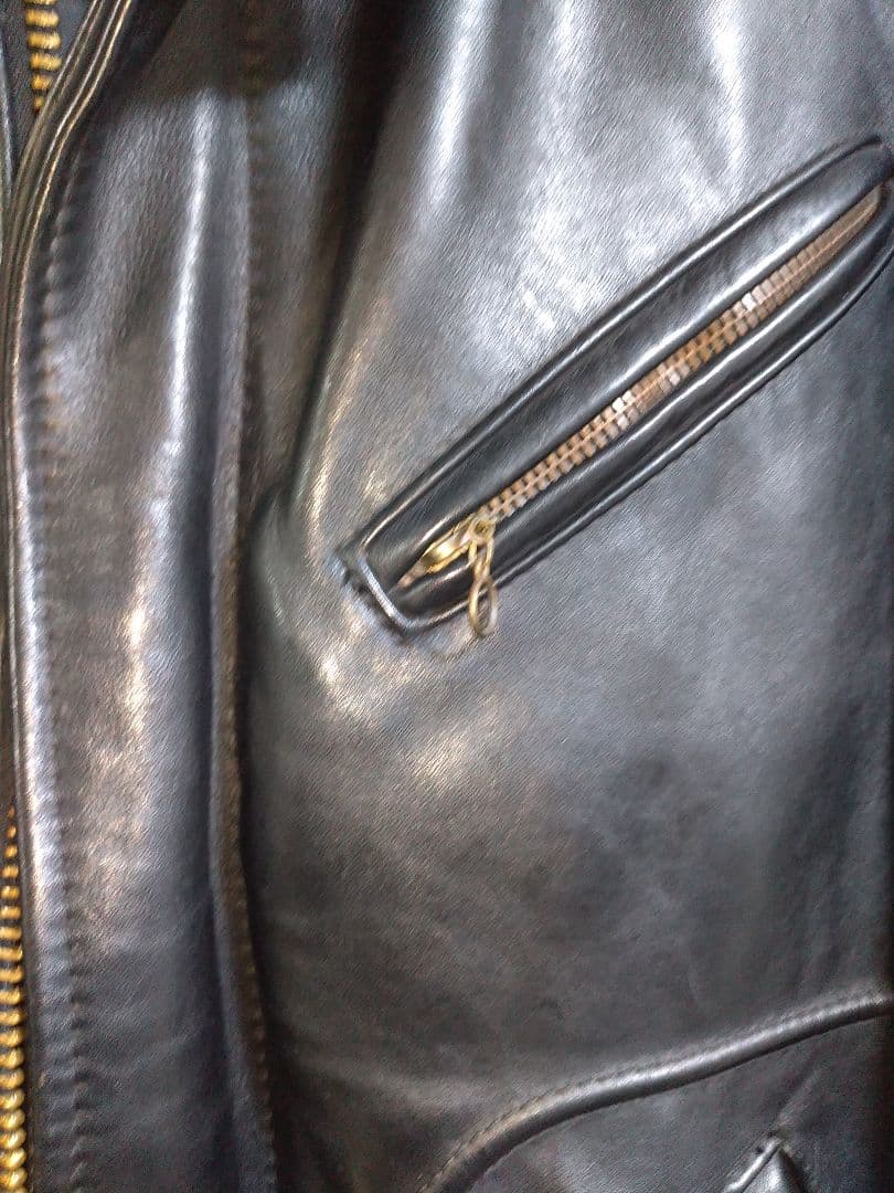 ペ*ソ様 バンソン VANSON ライダース 40　 タロンジップ　ヴィンテージ