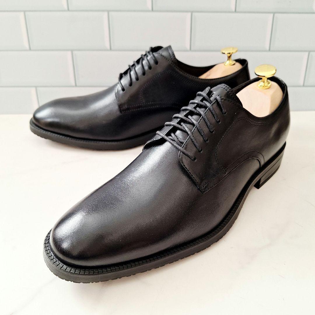 【新品】 コールハーン モダンエッセンシャル 26 プレーントゥ 革靴 黒