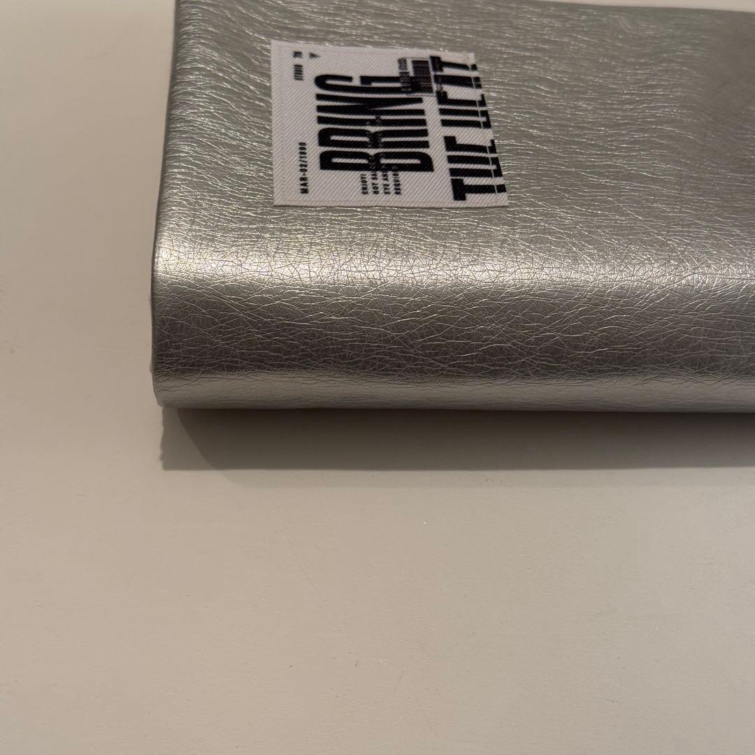 バインダーカバー　シルバー　A6 韓国　貯金