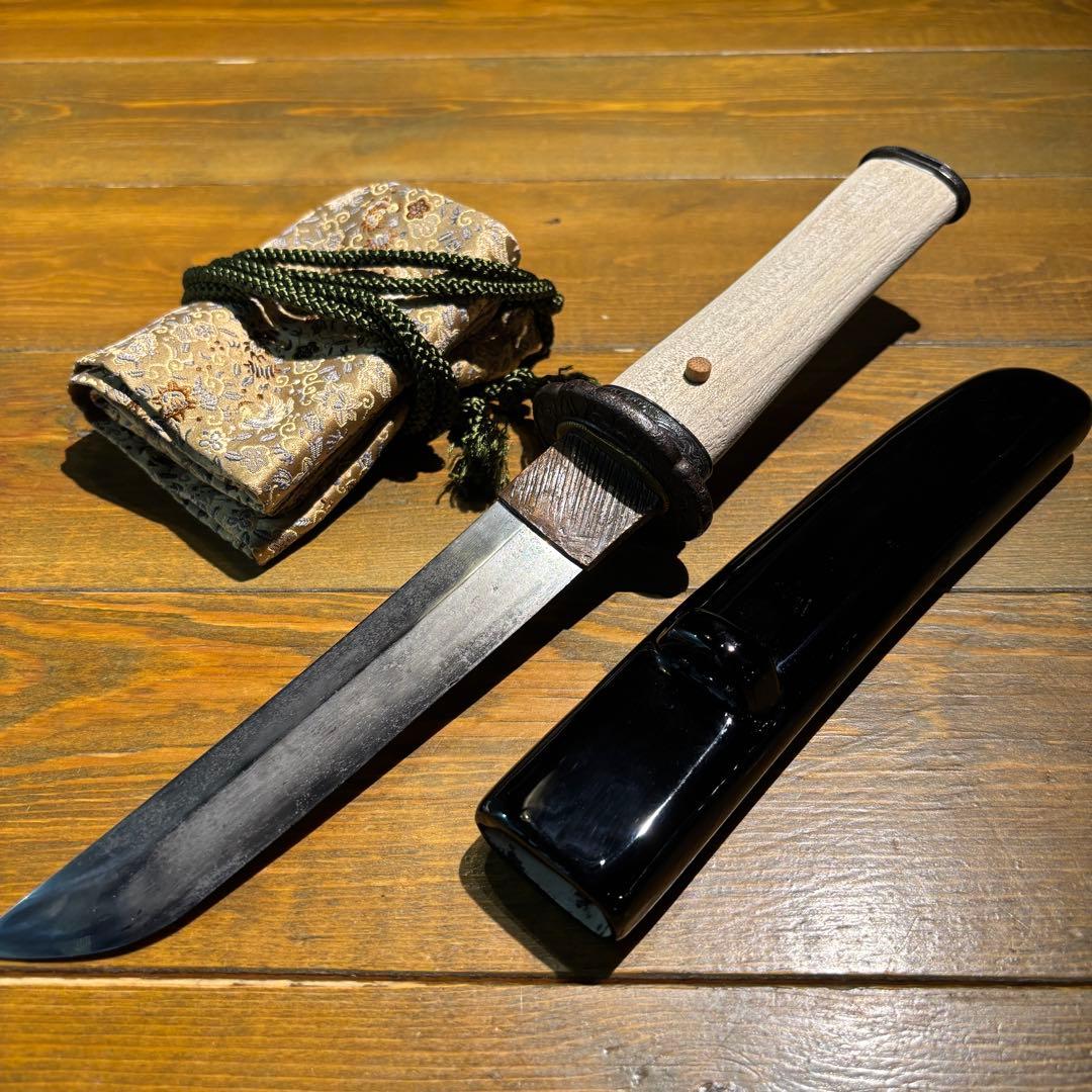 日本刀残欠クラフトナイフNo.83 筑前国住宗次 茎