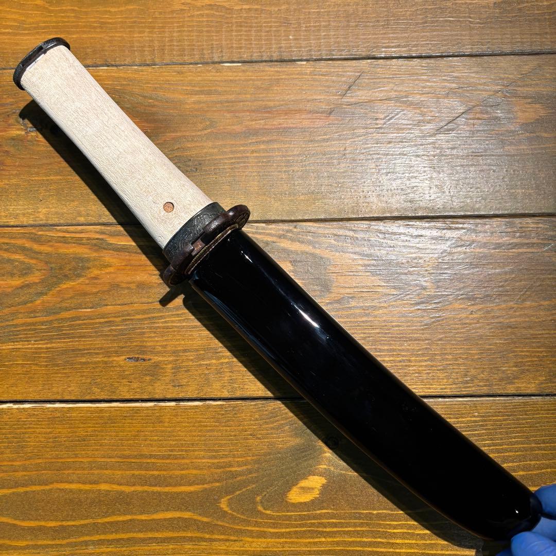 日本刀残欠クラフトナイフNo.83 筑前国住宗次 茎