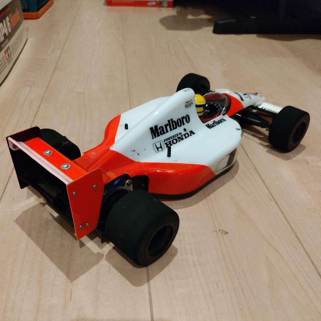 タミヤ 1/10 F1 マクラーレン MP4/6 F104W 未塗装ボディ付き