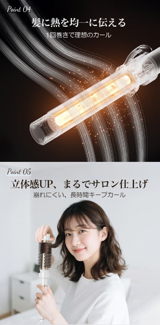 【新品】ANLAN 3in1オートカールアイロン 25mm 32mm 38mm