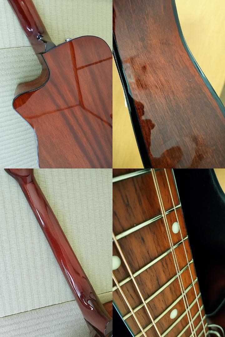 Fender CD-60CE SBST サンバースト エレアコ 純正ハードケース