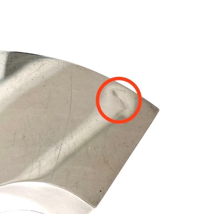 純銀製　扇型　菊文様　小物入れ