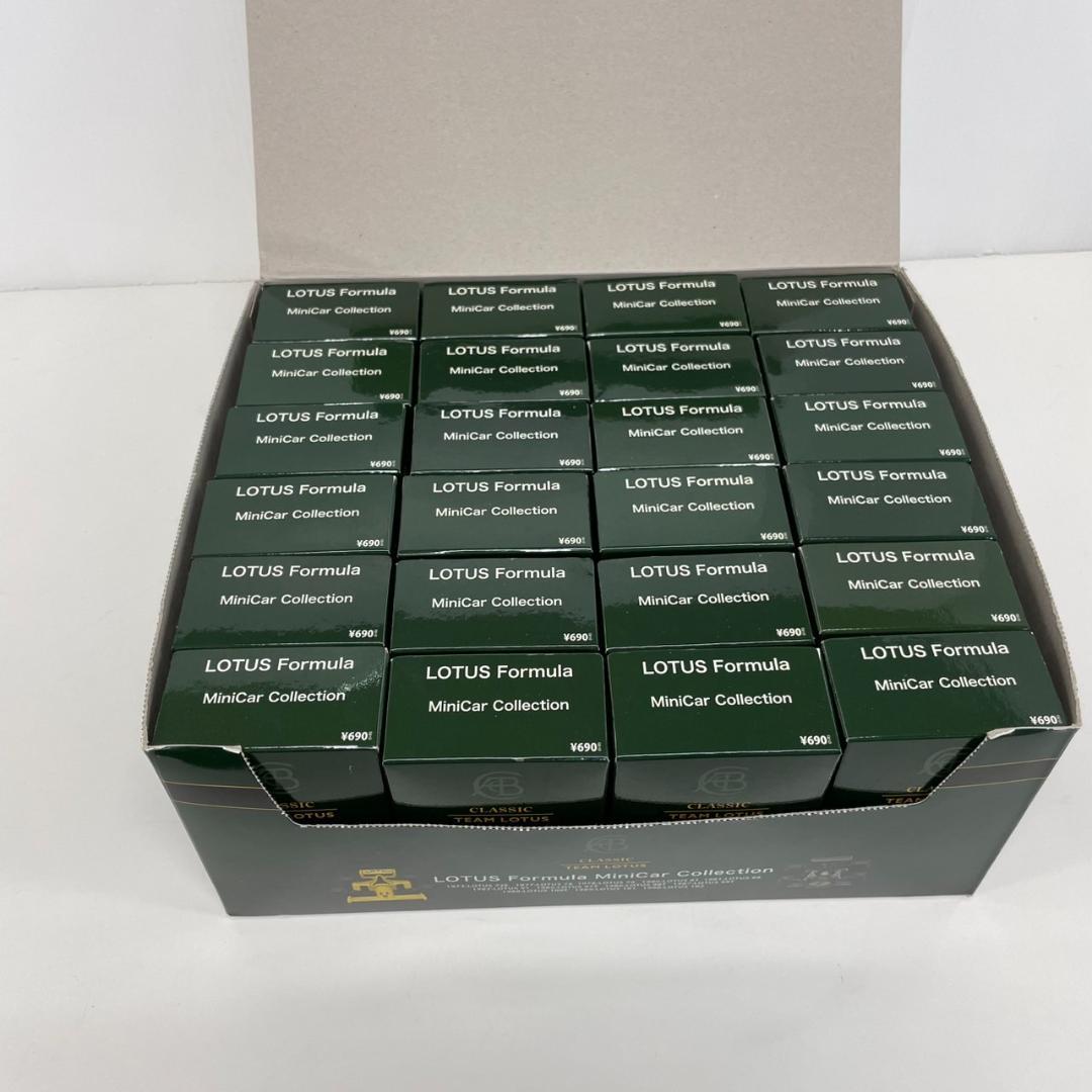 770917/京商 ロータス フォーミュラ ミニカーコレクション 24個セット