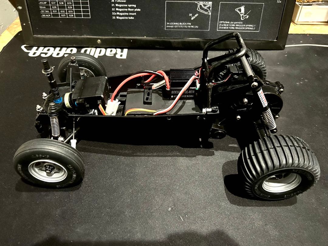 【未走行】タミヤ ワーゲンオフローダー グラホシャーシ改 ESC、サーボ付