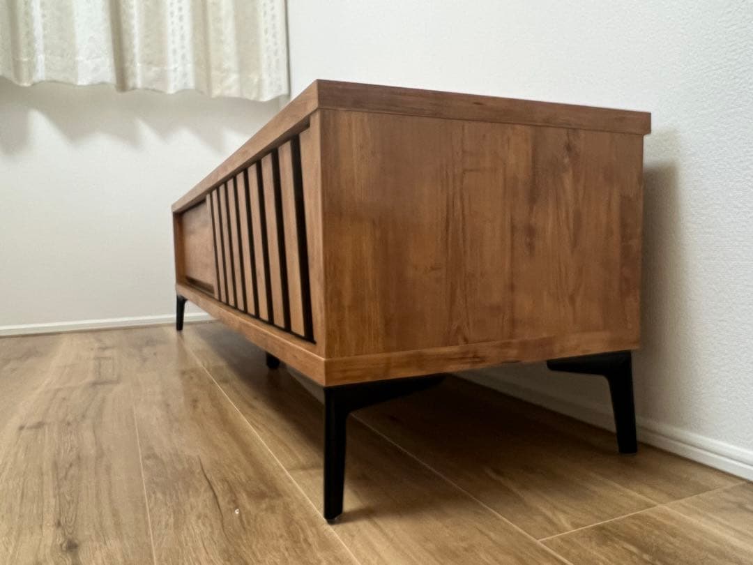 大川家具　幅143cm 日本製テレビボード TOT-006(東馬)