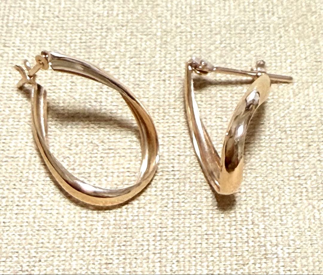 ジュエリーツツミ　K10イエローゴールドピアス