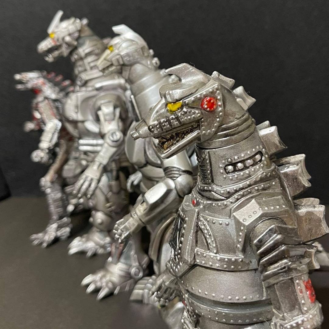 メカゴジラソフビリペイント4体セット‼︎