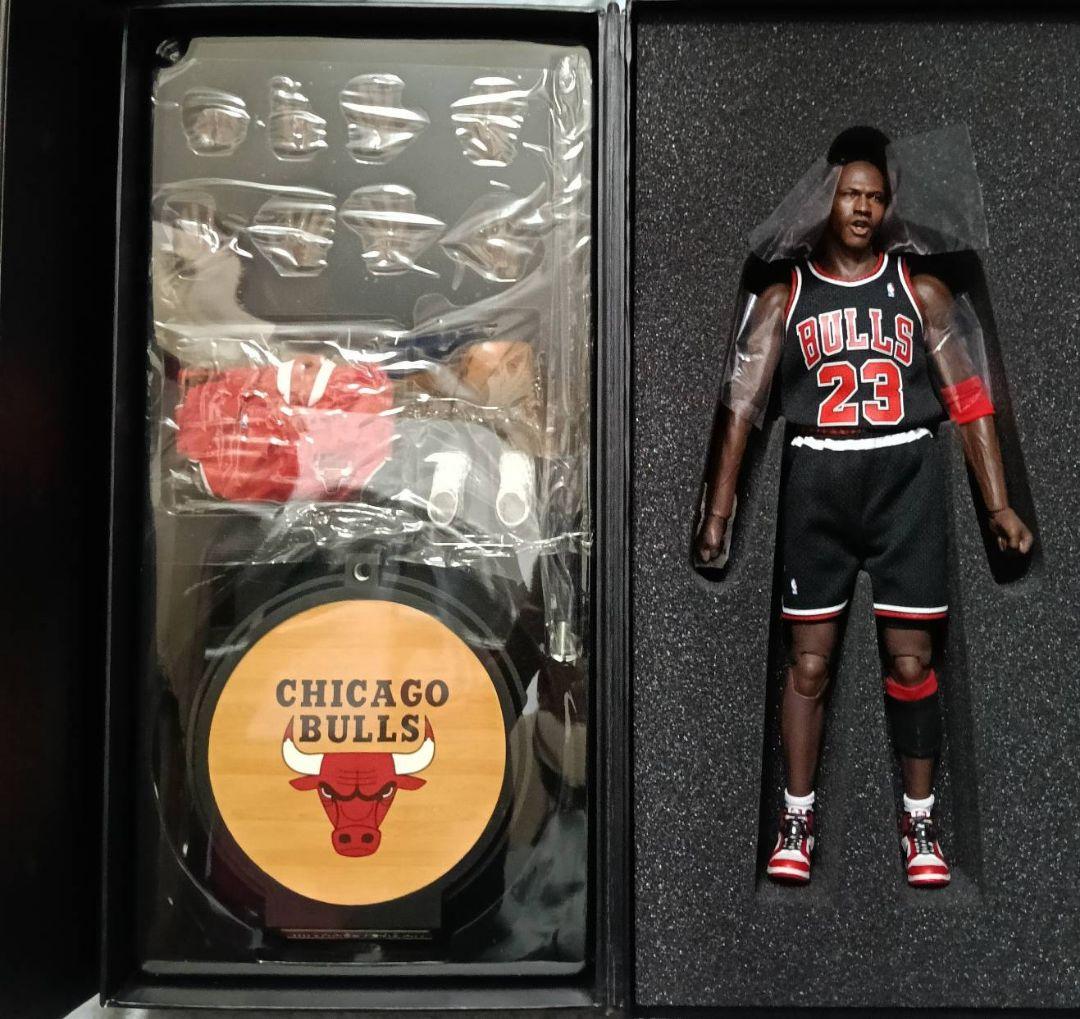 新品　1/6　マイケル・ジョーダン　ブルズ　ブラックユニフォーム　エンターベイ