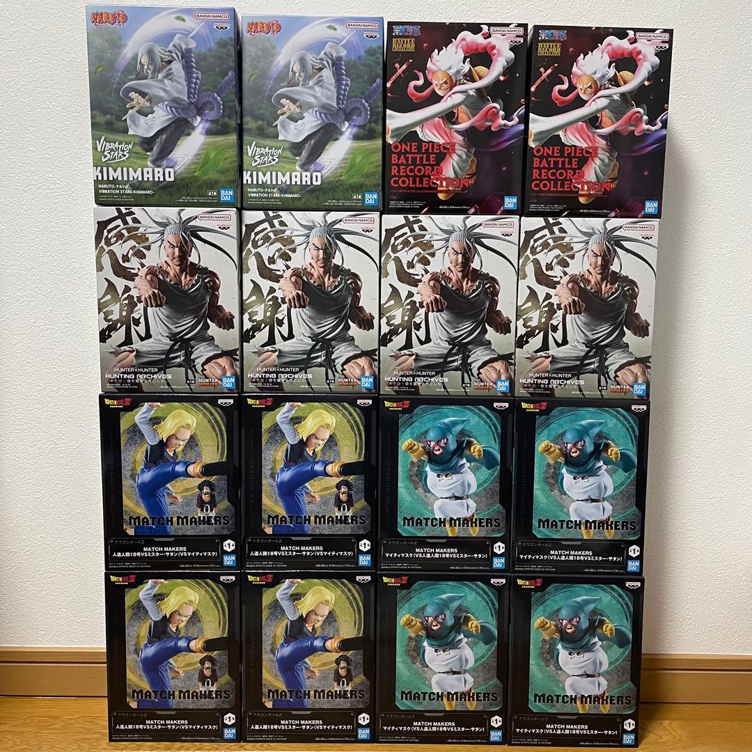 ルフィ　君麻呂　ネテロ　マイティマスク　18号　フィギュアまとめ売り　16点