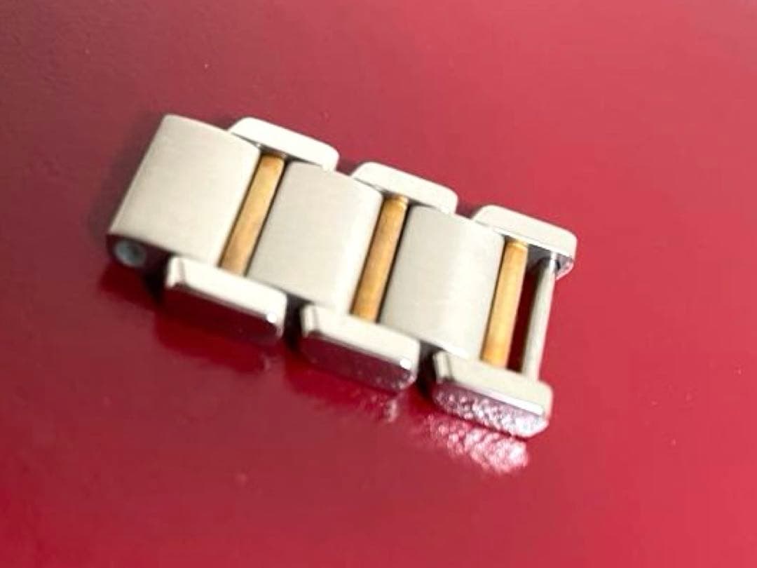 Cartier カルティエ タンクフランセーズ SM 3連k18コンビ 駒のみ