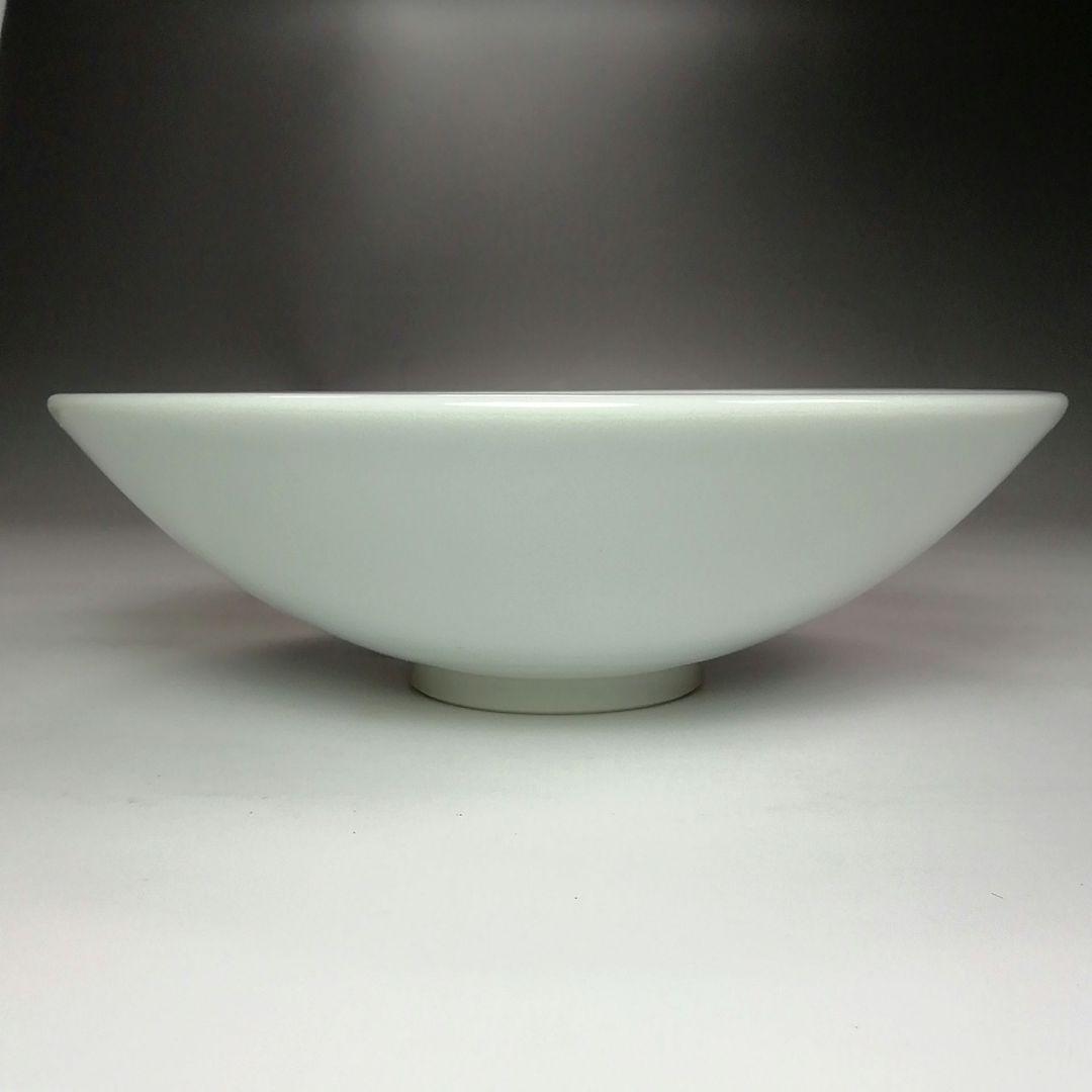 Ｓ５０６　茶碗　『白磁　平茶碗』『伊東慶作』　共箱　抹茶碗　茶道具