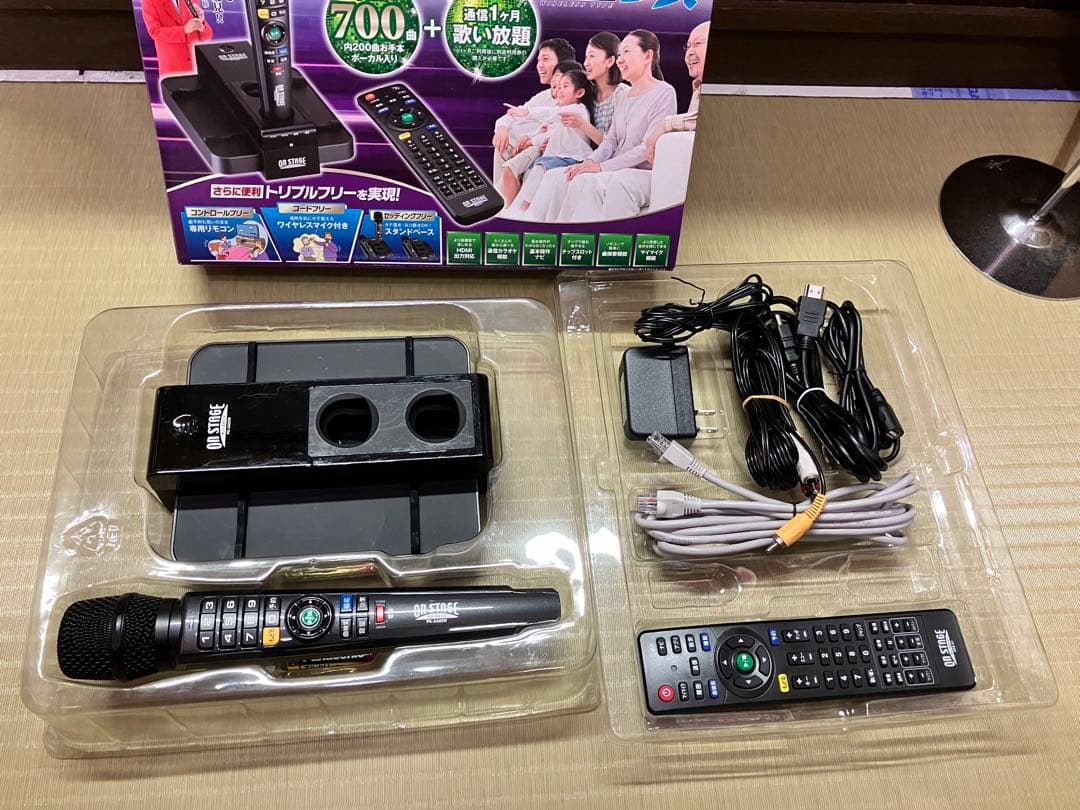 ON STAGE ワイヤレスカラオケ PK-XA02W