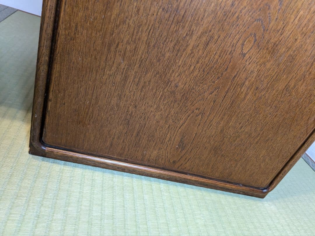 カリモク　コンパクト　折りたたみ　キャビネット　デスク　アンティーク