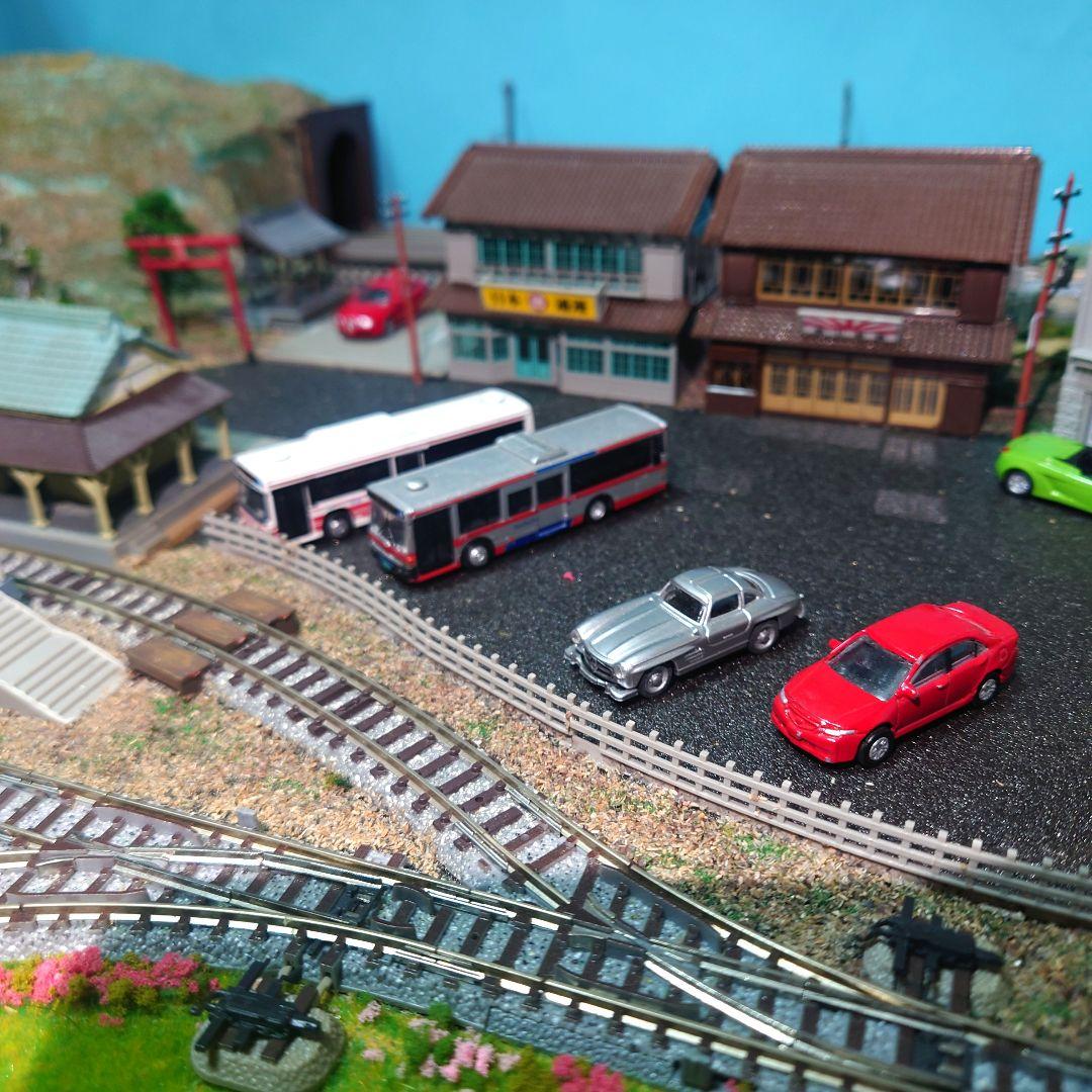 【動作品】鉄道模型ジオラマ完成品『Nゲージ』パワーバック付