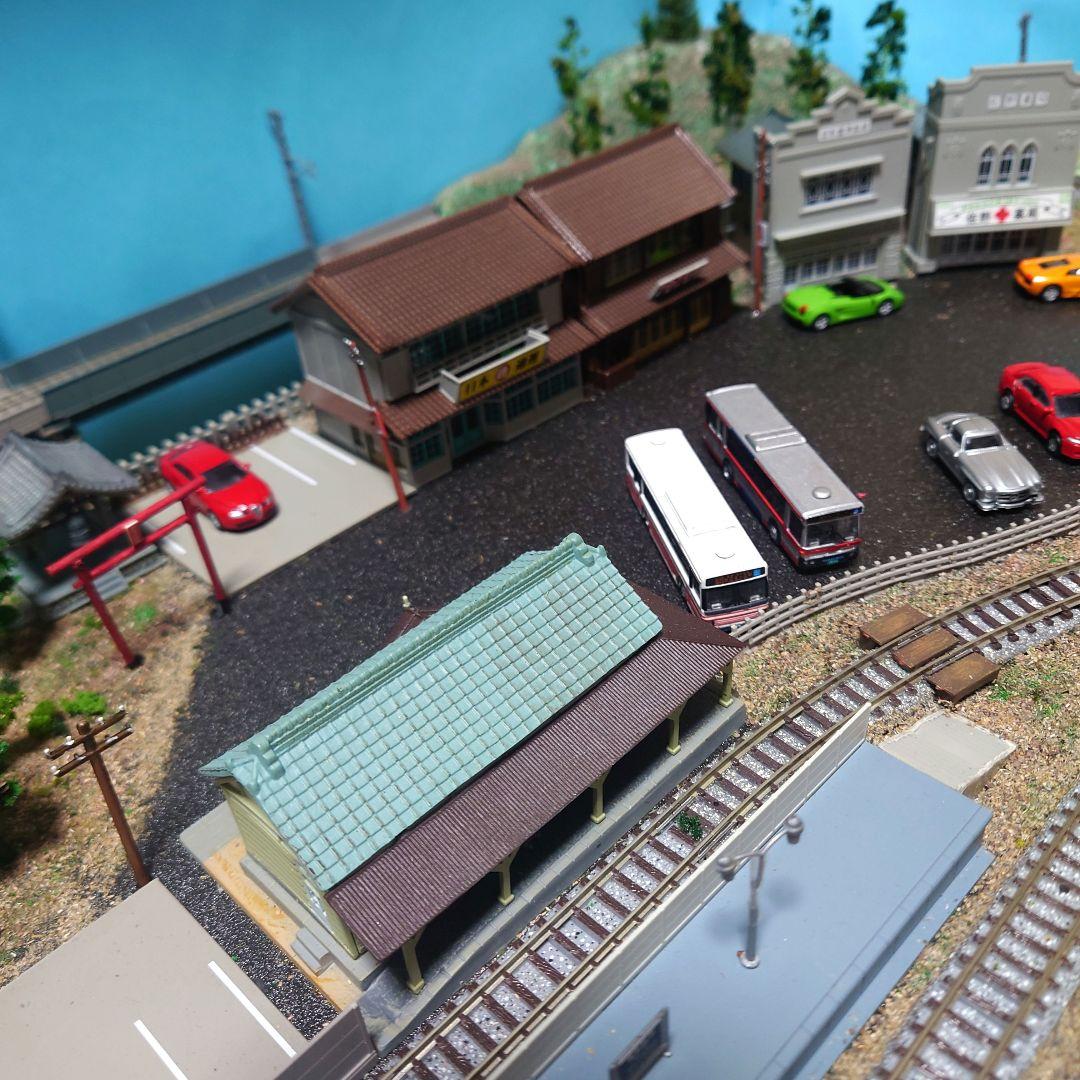 【動作品】鉄道模型ジオラマ完成品『Nゲージ』パワーバック付