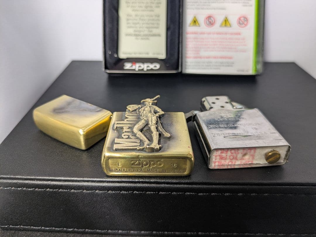 zi 124　マールボロ　ジッポー