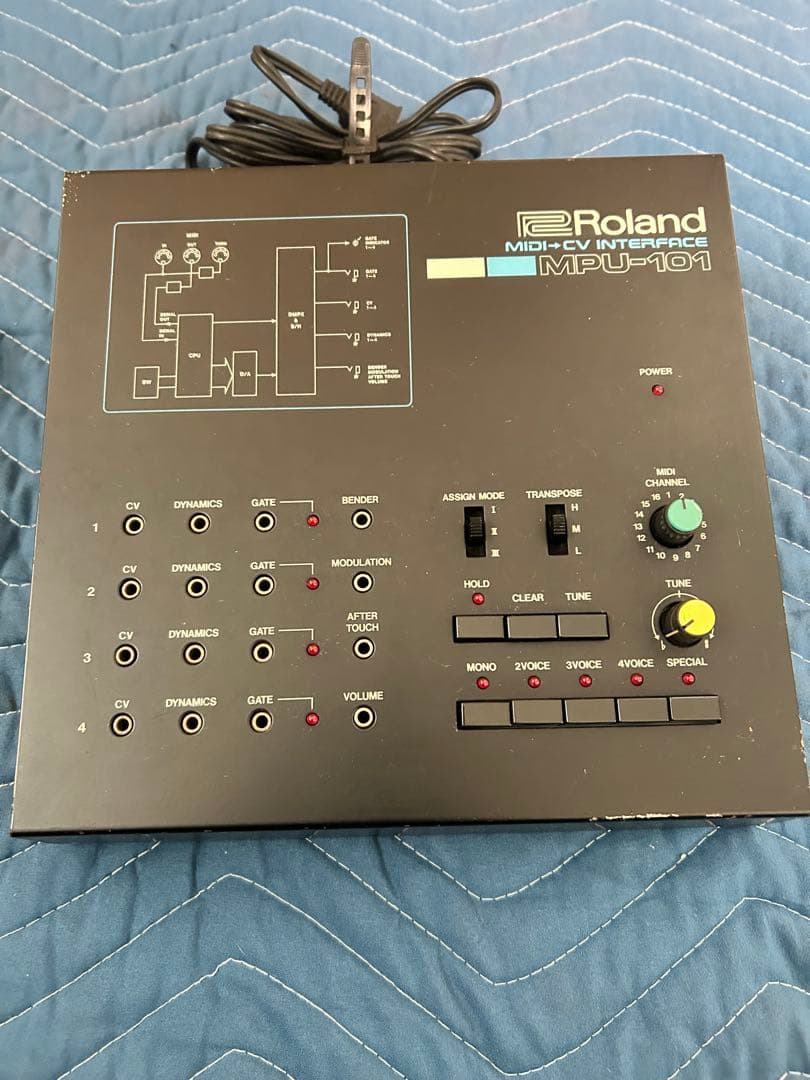 Roland MPU-101 MIDI-CV インターフェース ローランド