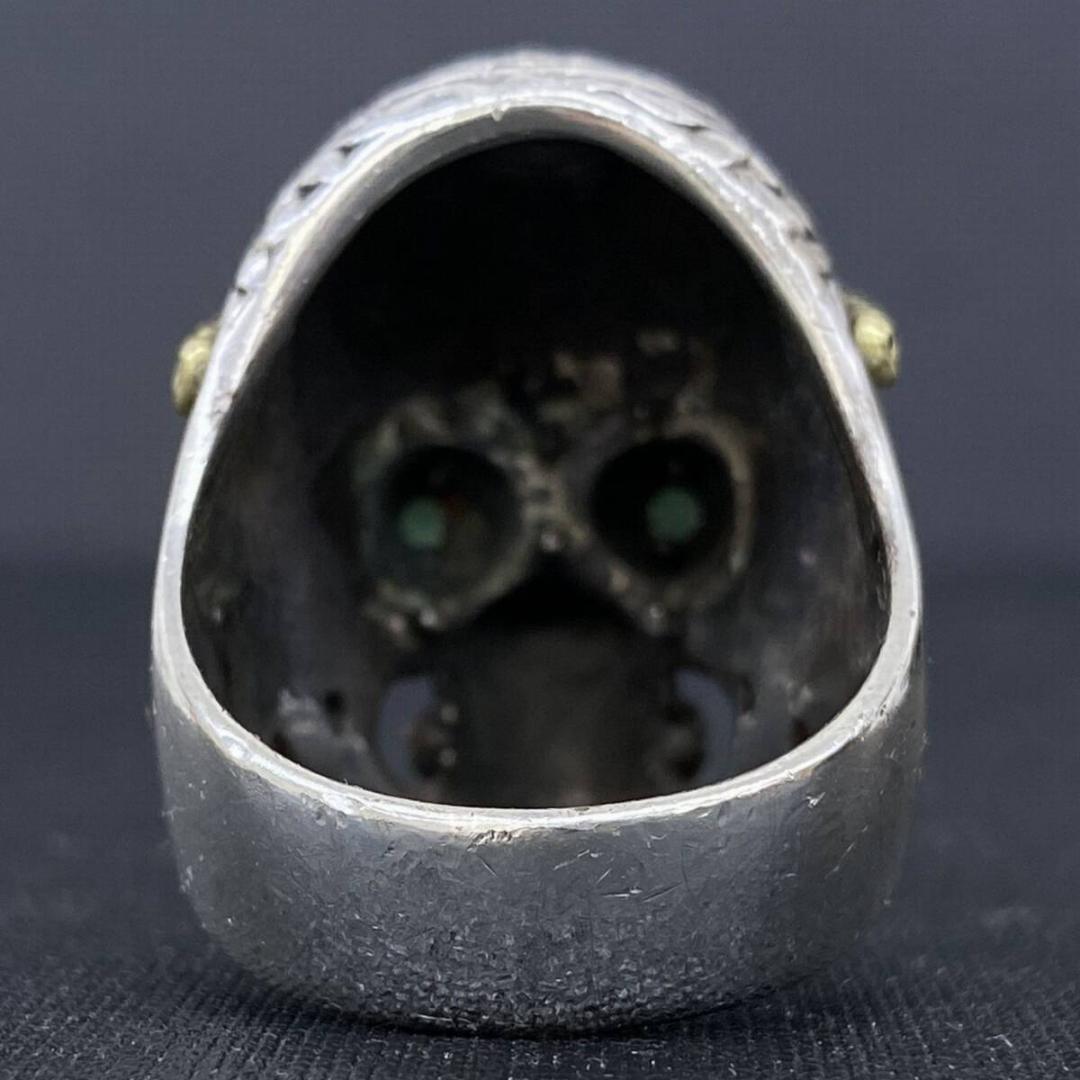 ZOCALO Tibetan Monk Skull Ring 24号