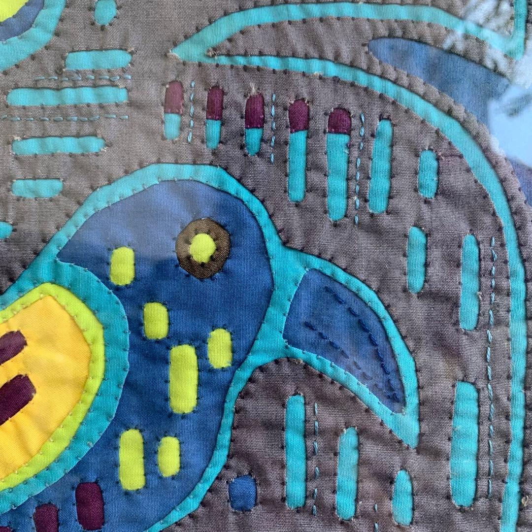 モラ刺繍 パナマ クナ族（額装済み）