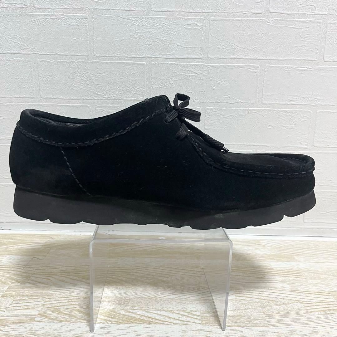 クラークス Wallabee GTXワラビーゴアテックス 黒スエード25.5cm