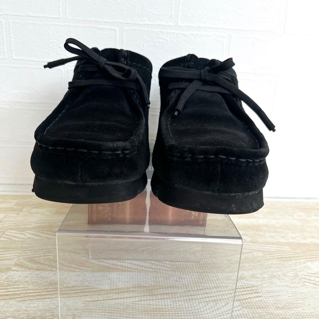 クラークス Wallabee GTXワラビーゴアテックス 黒スエード25.5cm