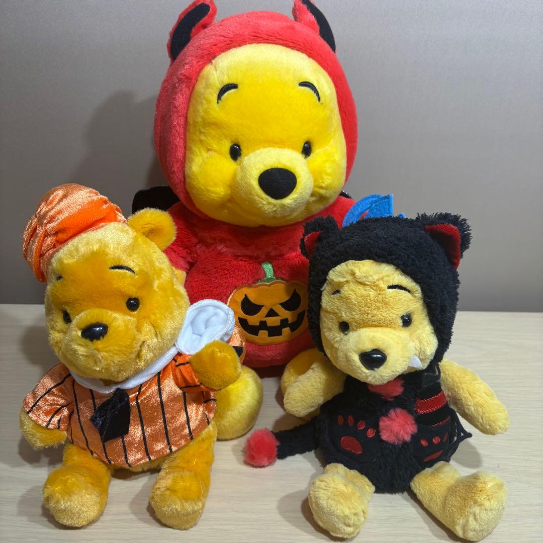Disney ディズニー ぬいぐるみ プーさん まとめ売り