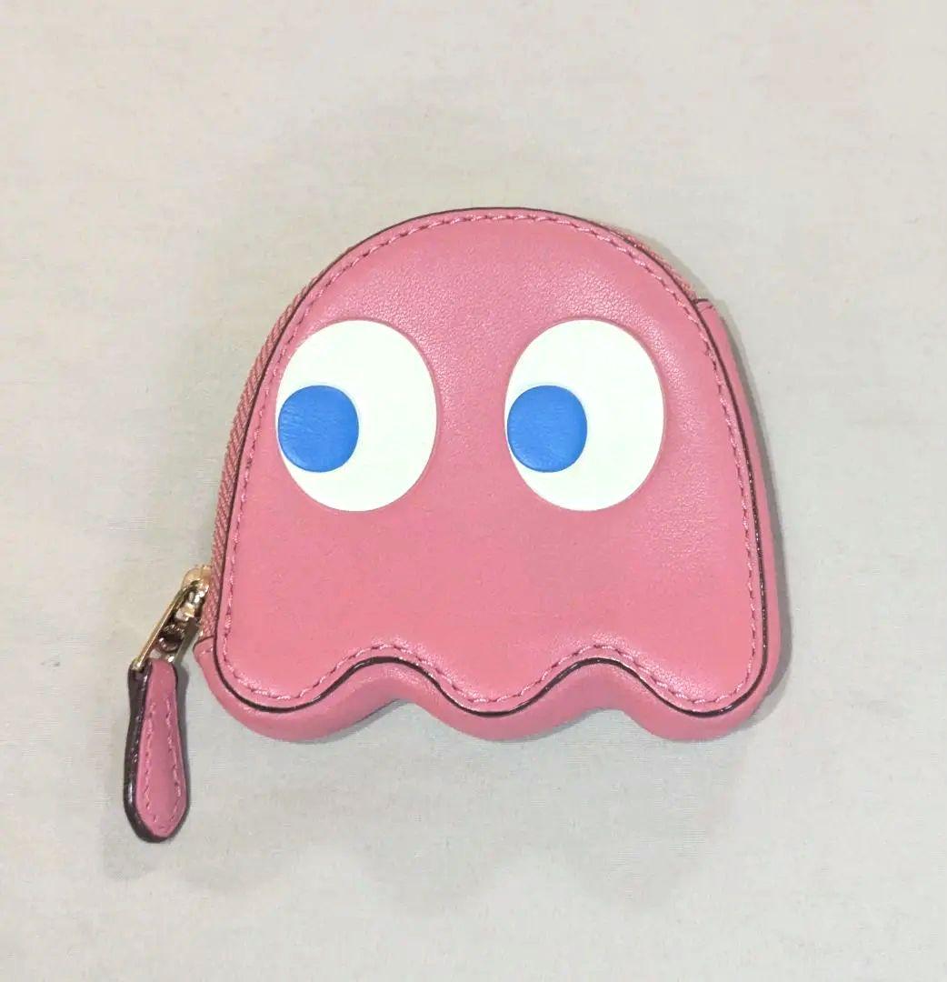 【美品】海外限定 COACH パックマン ケース ピンク