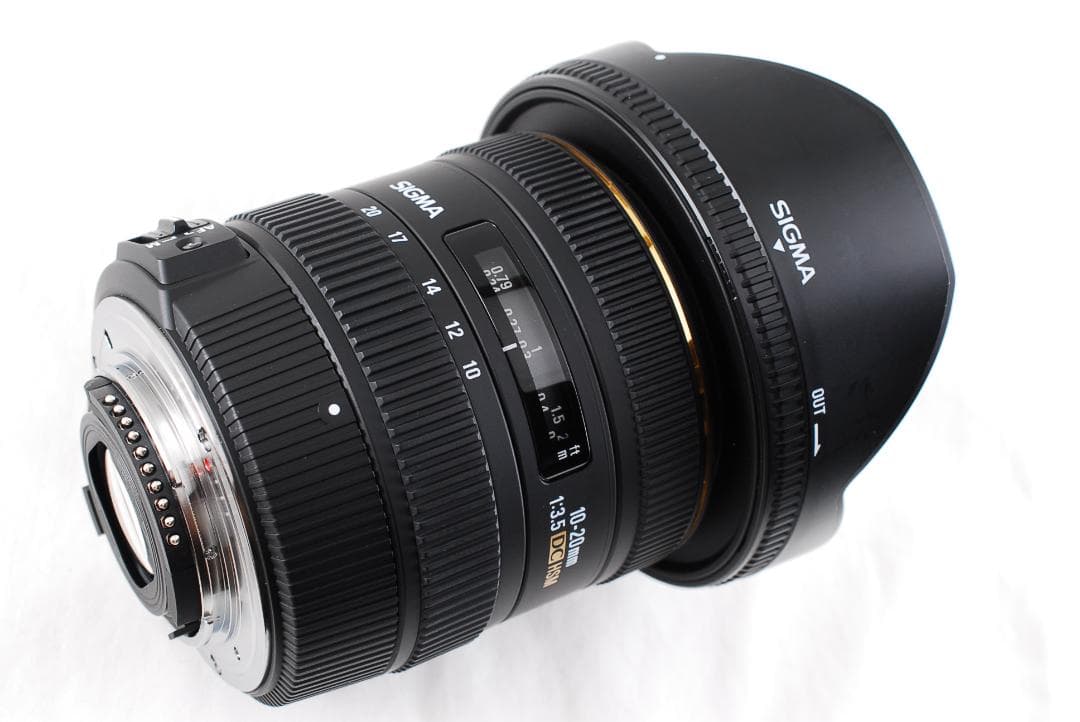レンズ(ズーム) Sigma 10-20mm F3.5 EX DC HSM Nikon F