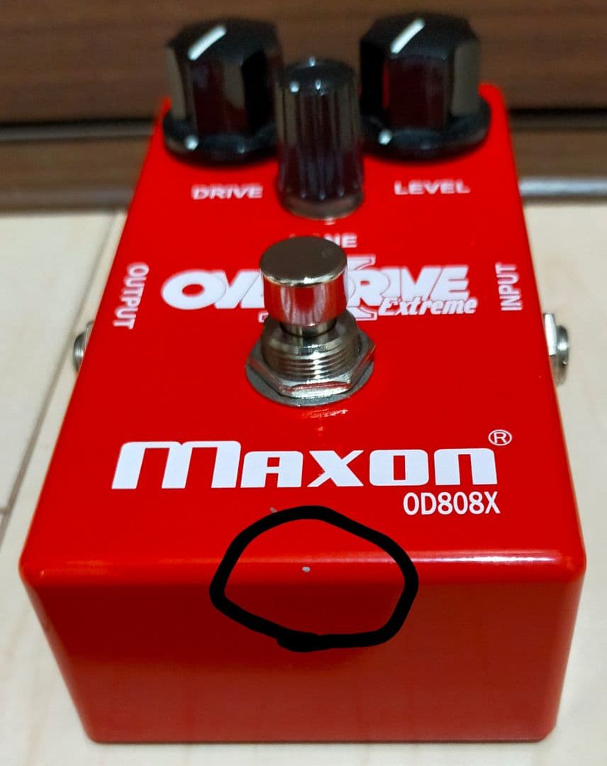 MAXON（マクソン）OD808X Overdrive Extreme　美品!