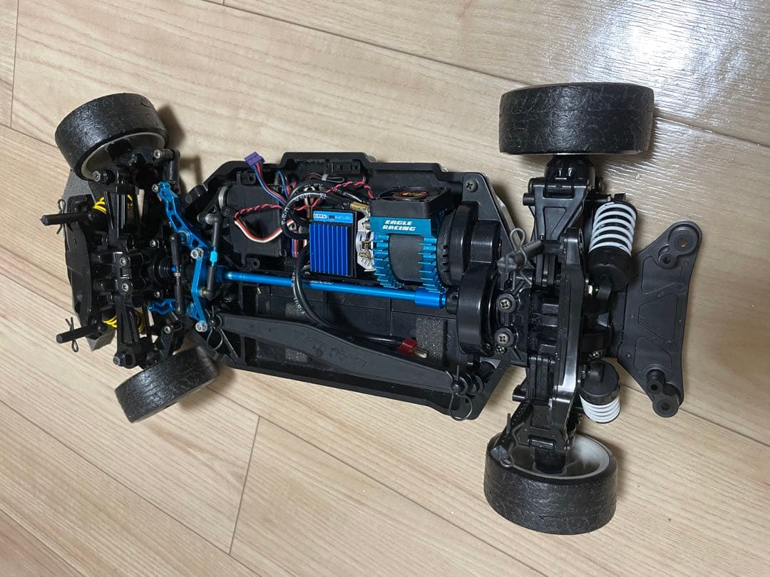 TT02 サーボ　アンプ　モーター　ボディ付き(最終値下げ)