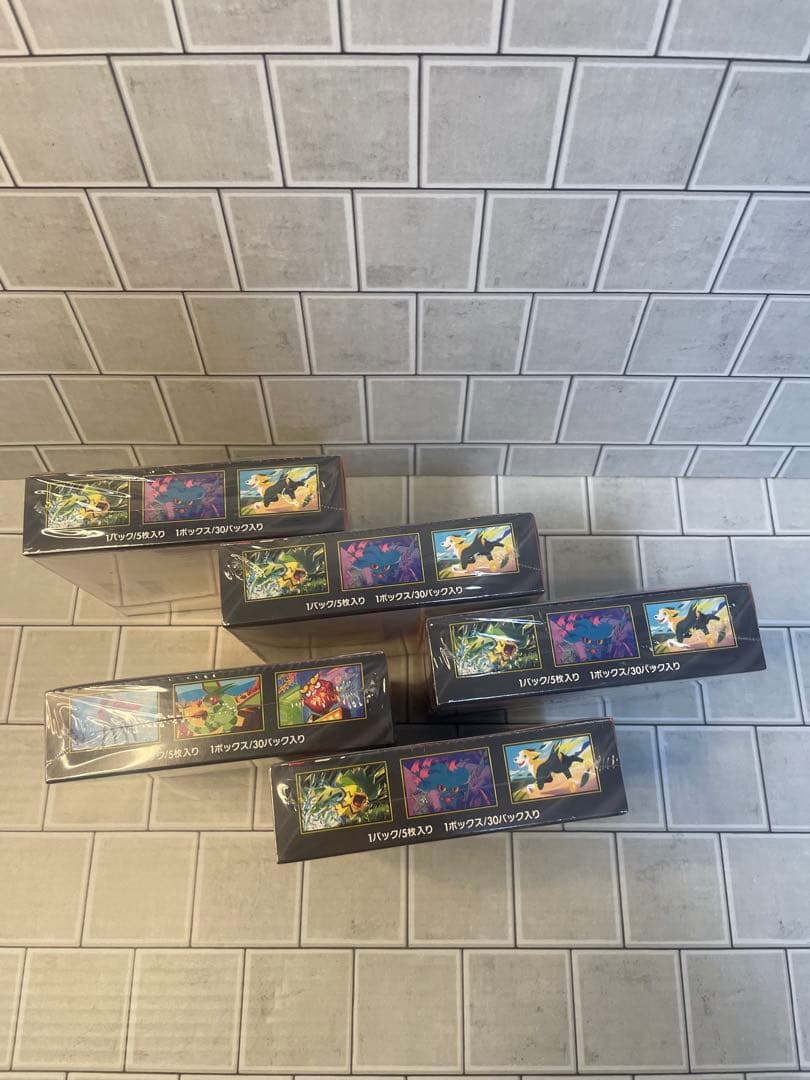 ポケモンカードゲーム インフェルノX 5BOXシュリンク付き