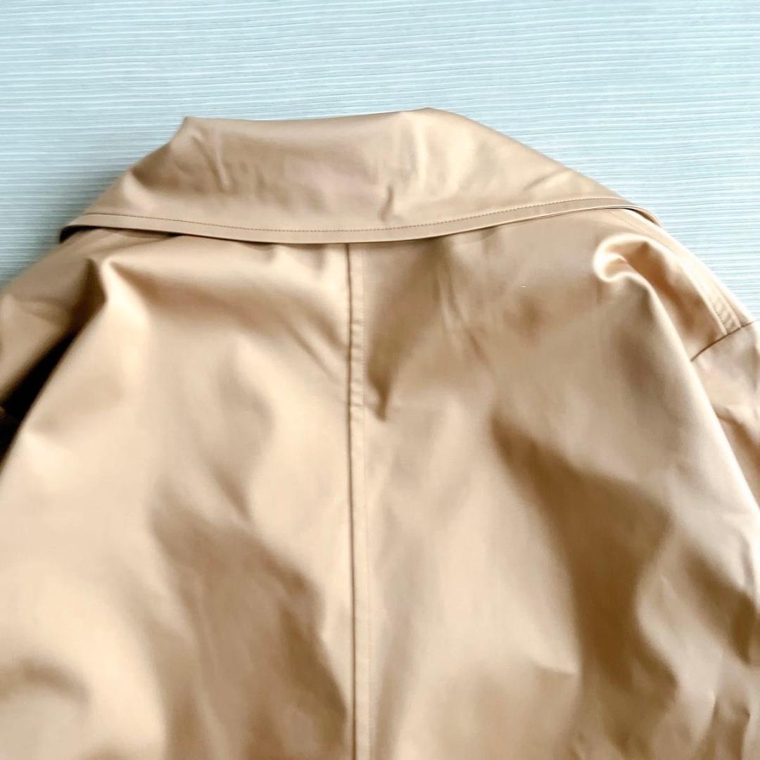 ＊未使用タグ付き【ベイジ】チェスターコート　ライナー　 キャメル　4 光沢感