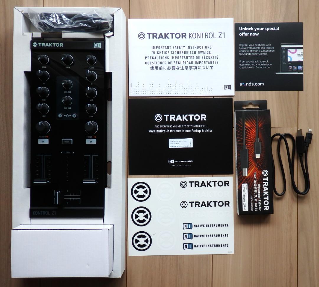 新同品 オマケ付き TRAKTOR KONTROL Z1 DJコントローラー