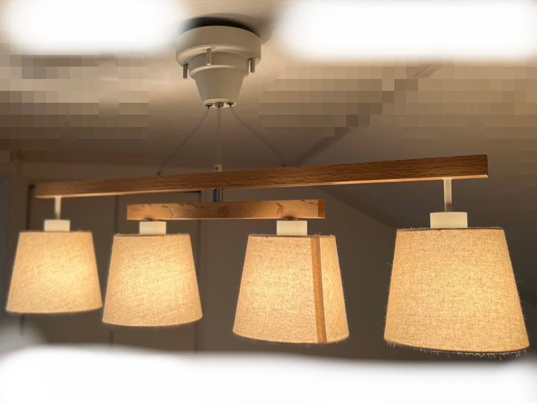 スタジオクリップ　studio CLIP 4灯 ベージュ