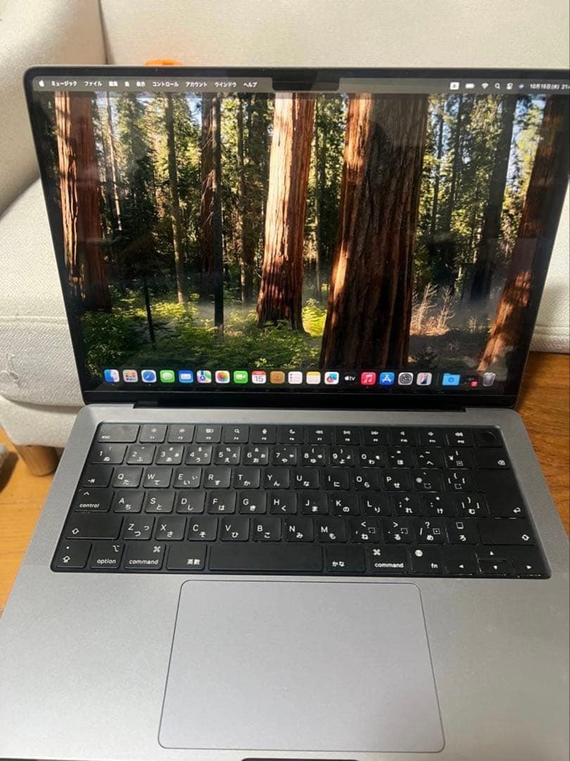 Apple MacBookpro14インチスペースグレー 本体
