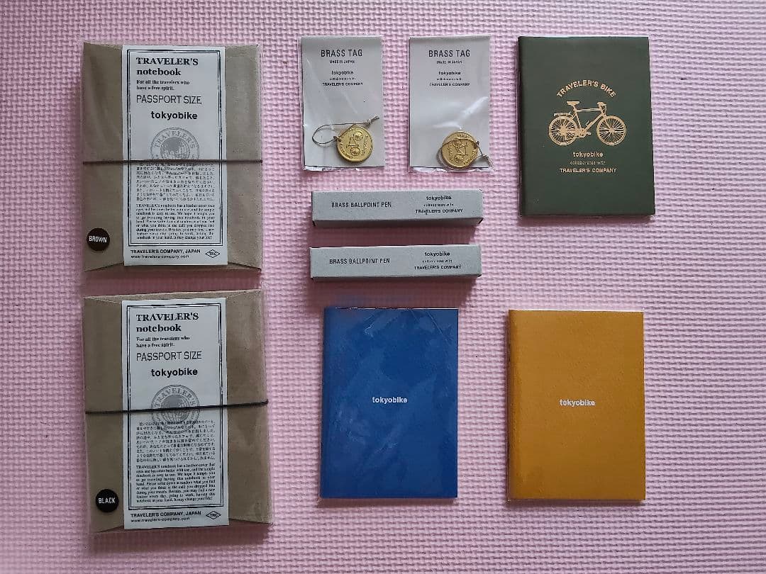 限定卜ラベラーズノート東京バイク tokyobike9点セット