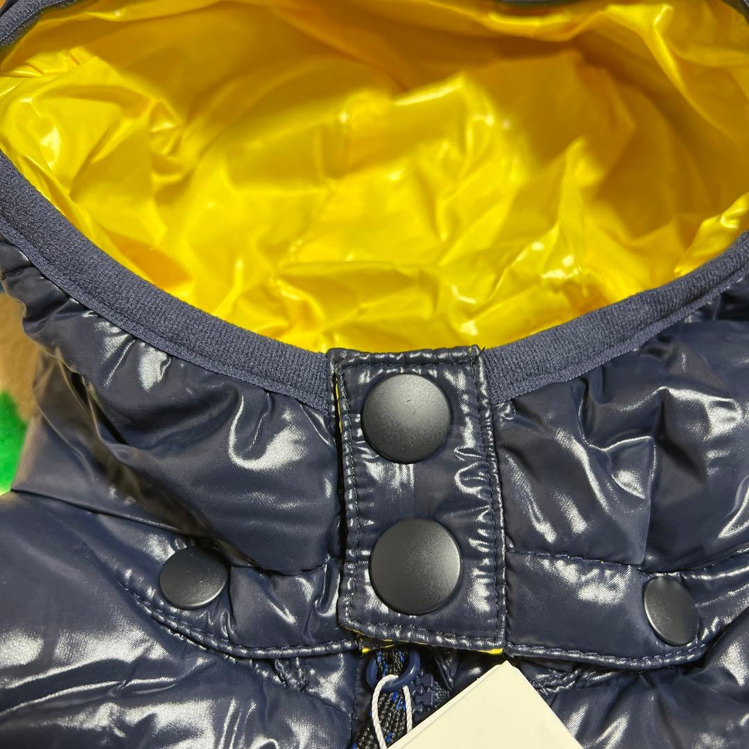 ⭐️ちゃちゃ⭐️ダブルビー⭐️リバーシブル⭐️黒✖️黄⭐️中綿ジャンパー⭐️90⭐️