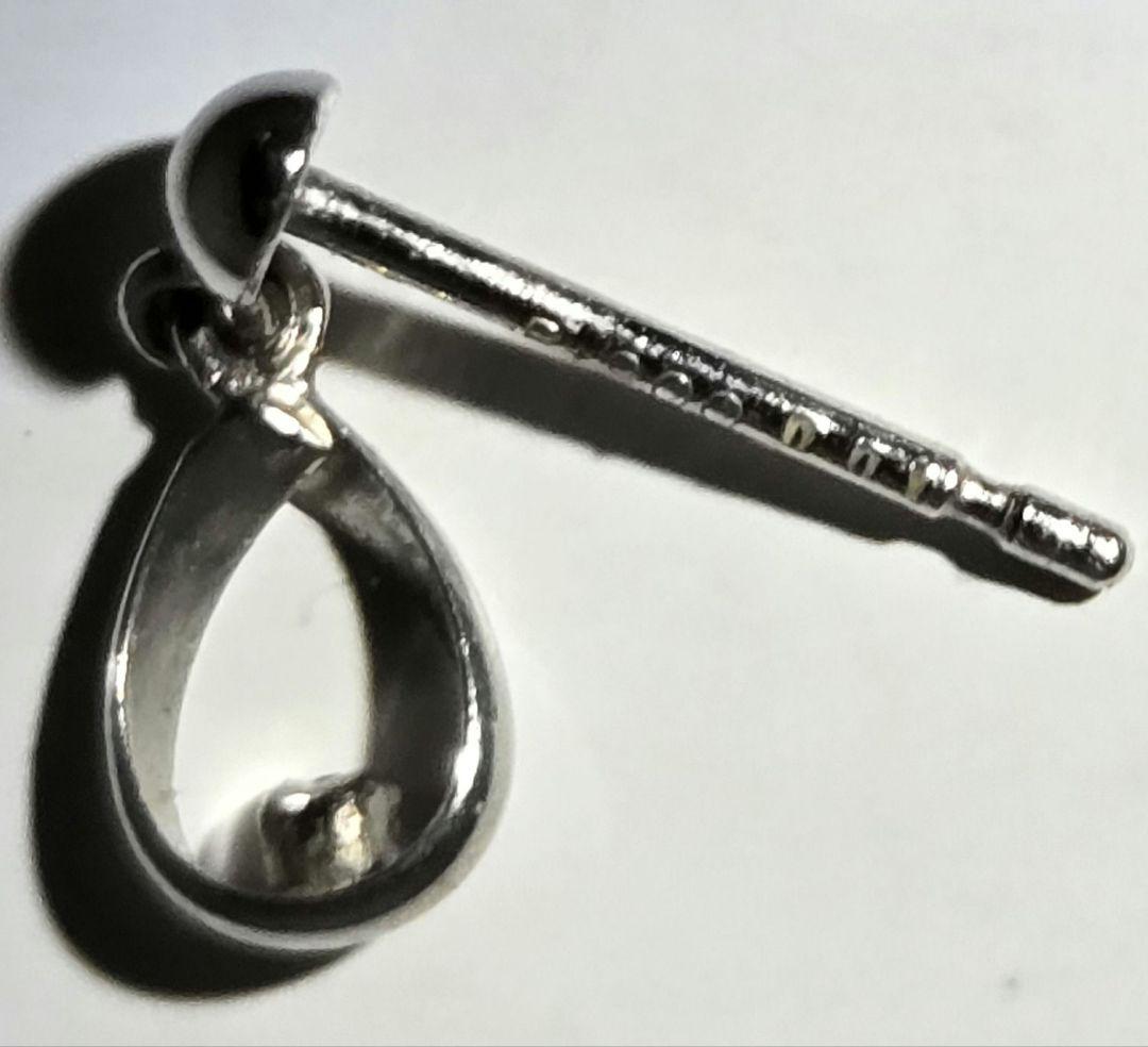 WISP プラチナ ダイヤモンド ピアス　刻印有り