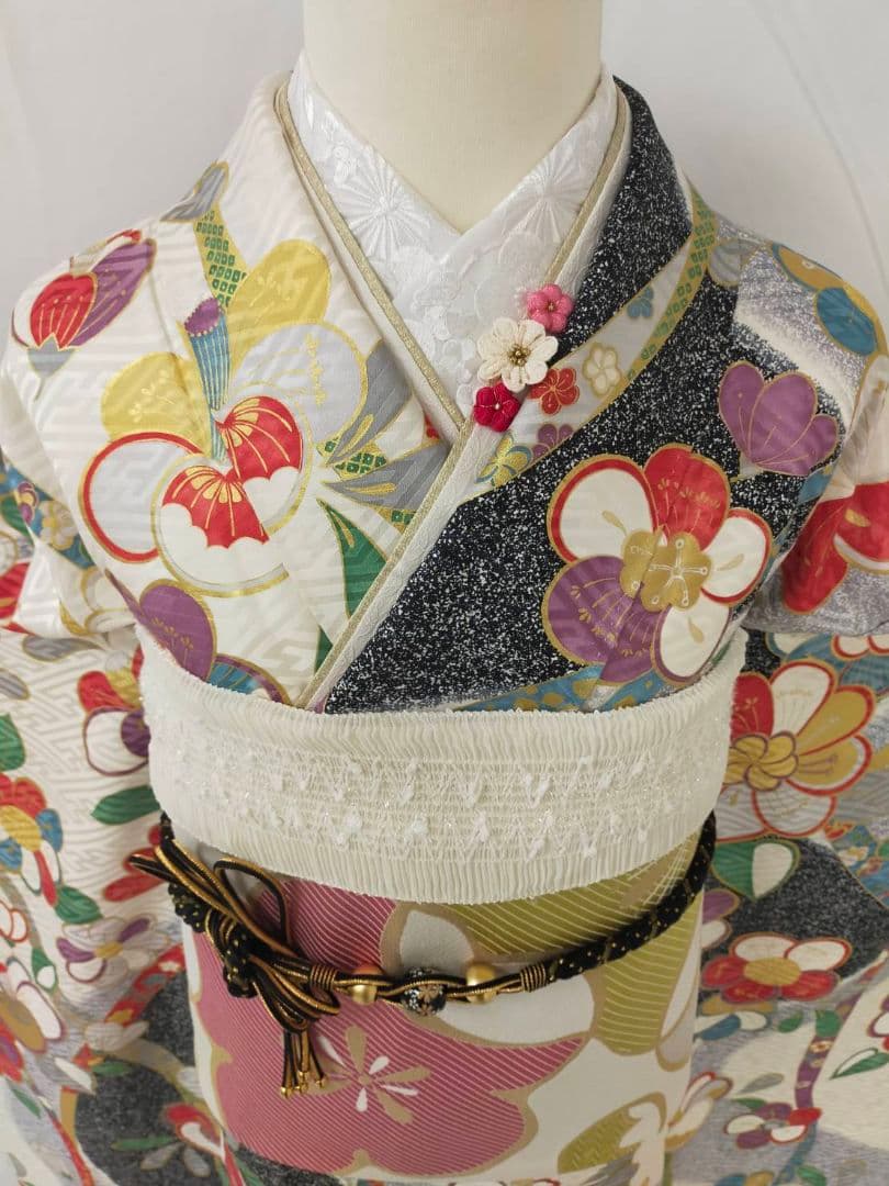 ゆさま【WA-Modern】★★　振袖7点フルセット+お直し代★★